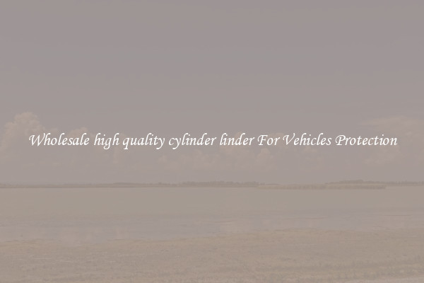 Wholesale high quality cylinder linder For Vehicles Protection