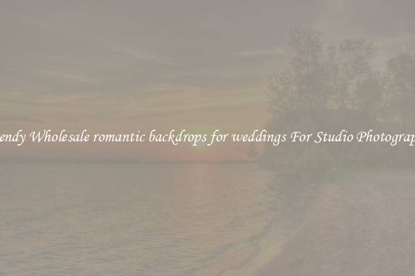 Trendy Wholesale romantic backdrops for weddings For Studio Photography
